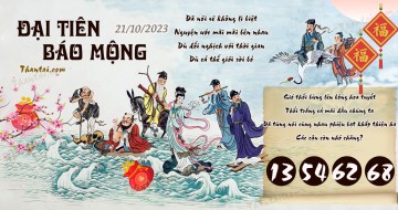 Đại Tiên Báo Mộng 21/10/2023