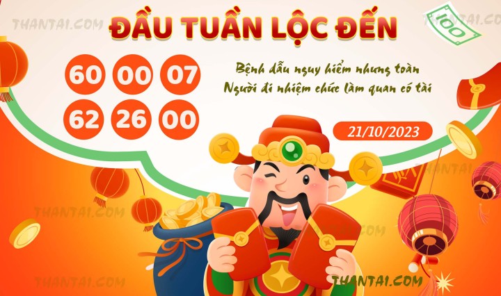 ĐẦU TUẦN LỘC ĐẾN 06/10/2023