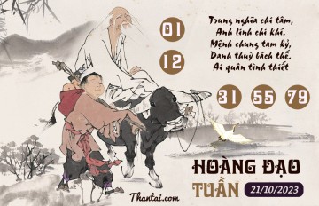 HOÀNG ĐẠO TUẦN 21/10/2023