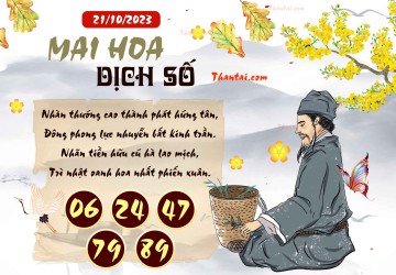 Mai Hoa Dịch Số 21/10/2023