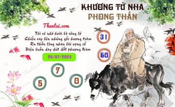 Khương Tử Nha Phong Thần 25/07/2023