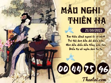 Mẫu Nghi Thiên Hạ 21/10/2023