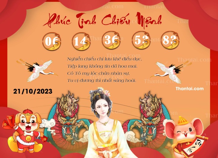 Phúc Tinh Chiếu Mệnh 06/10/2023
