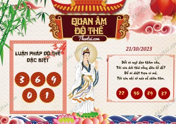 Quan Âm Độ Thế 21/10/2023