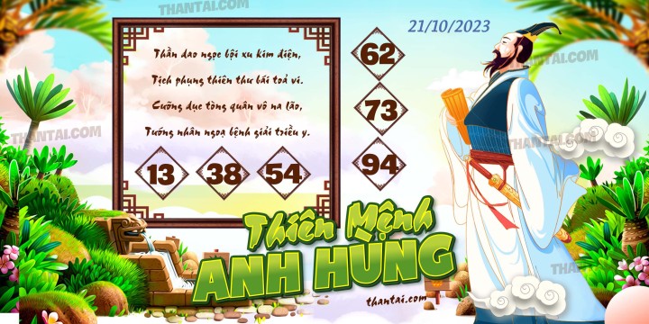 THIÊN MỆNH ANH HÙNG 06/10/2023