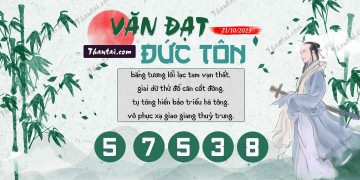 Văn Đạt Đức Tôn 21/10/2023