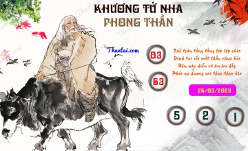 Khương Tử Nha Phong Thần 26/03/2023