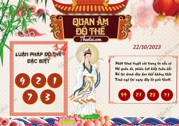 Quan Âm Độ Thế 22/10/2023