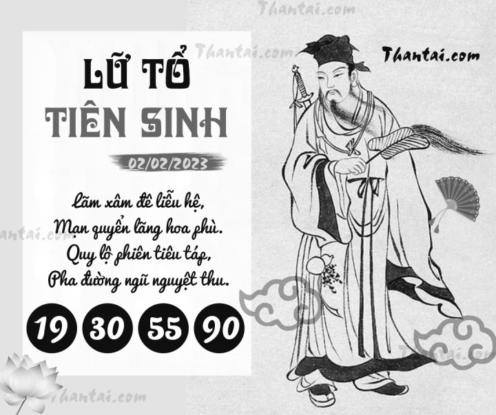LỮ TỔ TIÊN SINH 18/01/2023