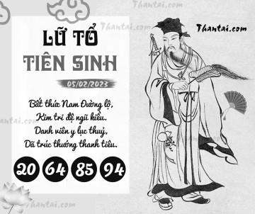 LỮ TỔ TIÊN SINH 05/02/2023