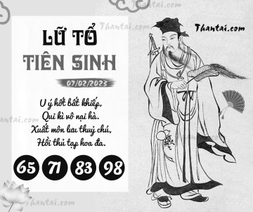 LỮ TỔ TIÊN SINH 07/02/2023