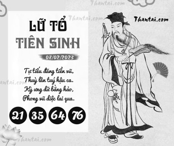 LỮ TỔ TIÊN SINH 08/02/2023