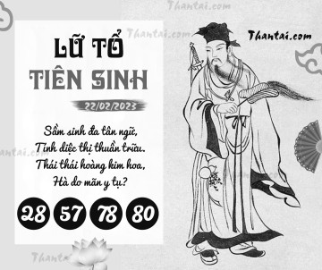 LỮ TỔ TIÊN SINH 22/02/2023