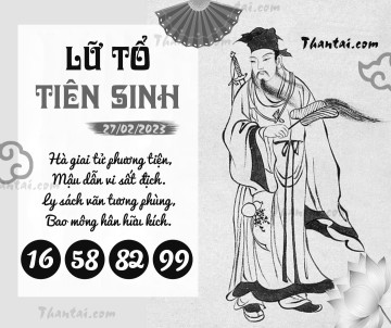 LỮ TỔ TIÊN SINH 27/02/2023