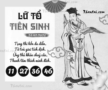 LỮ TỔ TIÊN SINH 28/02/2023