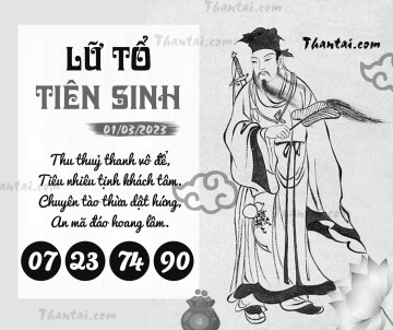 LỮ TỔ TIÊN SINH 01/03/2023