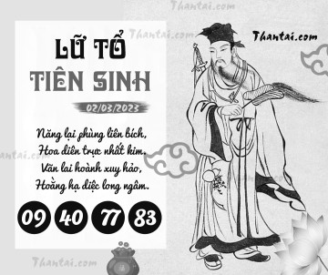 LỮ TỔ TIÊN SINH 02/03/2023