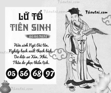 LỮ TỔ TIÊN SINH 03/03/2023