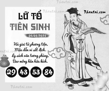 LỮ TỔ TIÊN SINH 04/03/2023