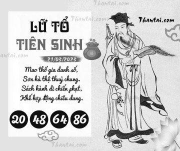 LỮ TỔ TIÊN SINH 21/03/2023