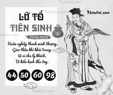 LỮ TỔ TIÊN SINH 22/03/2023