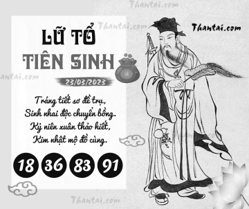 LỮ TỔ TIÊN SINH 23/03/2023