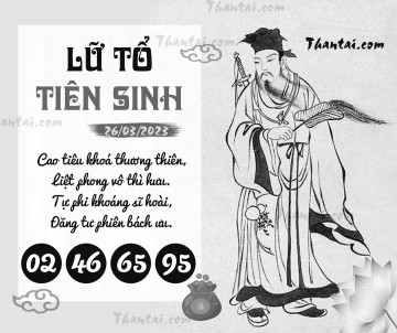 LỮ TỔ TIÊN SINH 26/03/2023