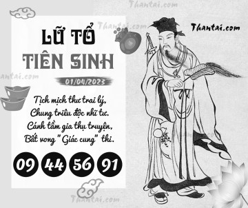 LỮ TỔ TIÊN SINH 01/04/2023