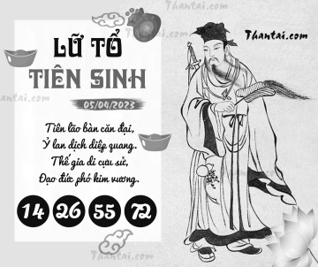 LỮ TỔ TIÊN SINH 05/04/2023