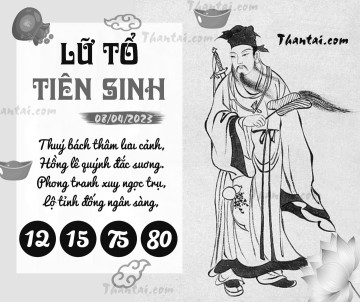 LỮ TỔ TIÊN SINH 08/04/2023