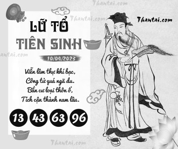 LỮ TỔ TIÊN SINH 10/04/2023