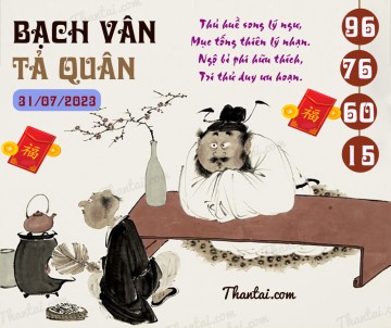 Bạch Vân Tả Quân 31/07/2023