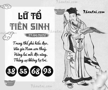 LỮ TỔ TIÊN SINH 27/04/2023