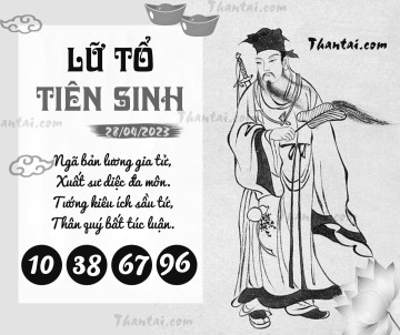 LỮ TỔ TIÊN SINH 28/04/2023