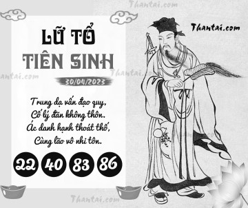 LỮ TỔ TIÊN SINH 30/04/2023