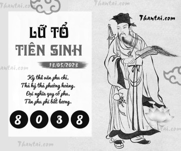 LỮ TỔ TIÊN SINH 13/05/2023