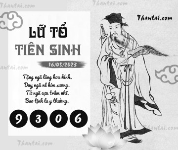 LỮ TỔ TIÊN SINH 16/05/2023