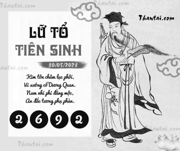 LỮ TỔ TIÊN SINH 30/05/2023
