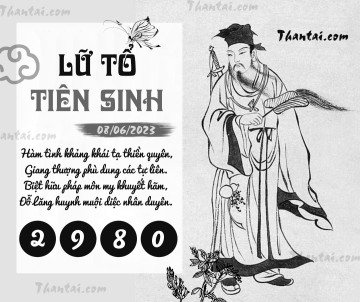 LỮ TỔ TIÊN SINH 08/06/2023