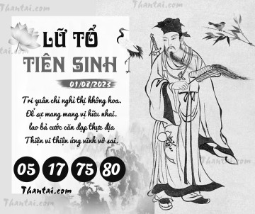 LỮ TỔ TIÊN SINH 01/08/2023