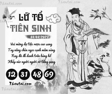 LỮ TỔ TIÊN SINH 03/08/2023