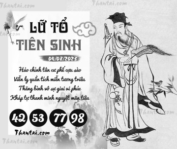 LỮ TỔ TIÊN SINH 04/08/2023