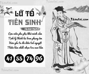 LỮ TỔ TIÊN SINH 10/08/2023