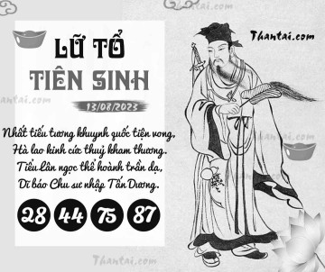 LỮ TỔ TIÊN SINH 13/08/2023