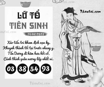 LỮ TỔ TIÊN SINH 14/08/2023