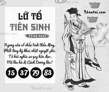 LỮ TỔ TIÊN SINH 22/08/2023