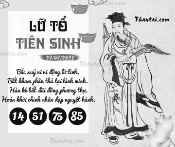 LỮ TỔ TIÊN SINH 28/08/2023