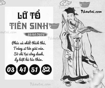 LỮ TỔ TIÊN SINH 30/08/2023