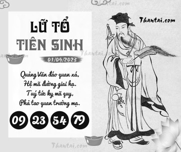 LỮ TỔ TIÊN SINH 01/09/2023