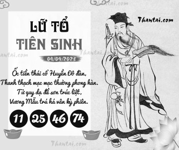 LỮ TỔ TIÊN SINH 04/09/2023